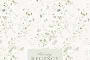 Watercolor Floral Green Ivy Leaf Set, a Decorative Illustration by Veris Studio (Thumbnail 11 of 15)