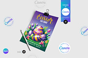 Easter Party Flyer Template, a Flyer Template by Aam360 (Thumbnail 3 of 3)