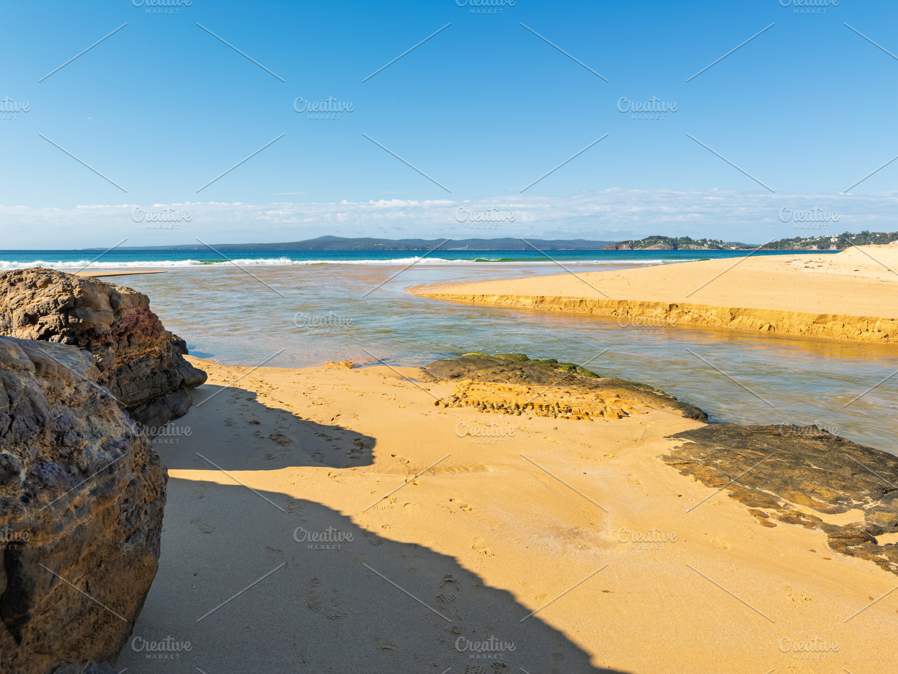 Beach In Eden New South Wales, a Nature Photo by THP Creative