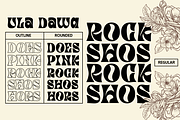 Ula Dawa - Display Font, a Sans Serif Font by Differentialtype (Thumbnail 5 of 10)