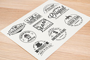 9 Retro Labels, a Branding & Logo Template by Arys Design (Thumbnail 2 of 4)
