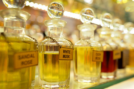 Perfume bottles containing perfume, perfumes, and fragrance