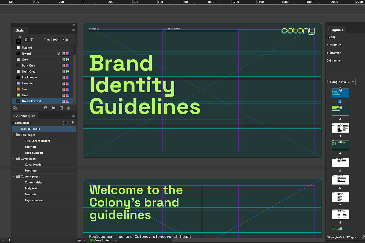 Brand Guidelines Template, a Presentation Template by Typefool's Shop (Photo 11 of 11)