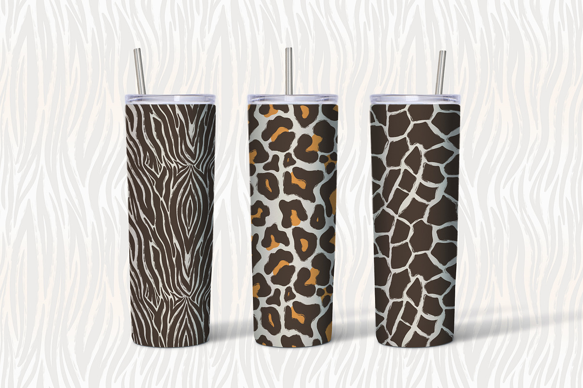 Wild Animal Print Set Natural Luxury, a Pattern Graphic by Oksana Dovhopol Art (Photo 10 of 17)