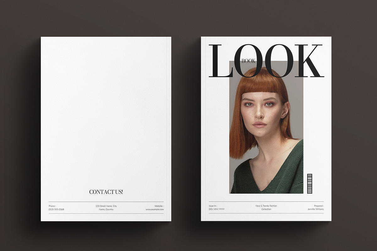 Digital LookBook Template, a Brochure Template by E-Type (Photo 7 of 7)