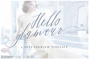 Hello Glamour font with swashes, a Script Font by Rad Fonts (Thumbnail 1 of 15)
