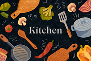 Food & Kitchen Clipart - Vegetables, a Food Illustration by Moon House Shop (Thumbnail 3 of 8)