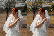 23 Golden Floral Photoshop Overlay, a Background Graphic by 3Motional (Thumbnail 9 of 21)