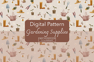 Gardening Supplies Pattern