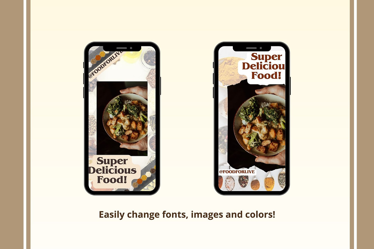 Instagram Templates Food Aesthetic, a Templates & Theme by NawaArte (Photo 2 of 4)
