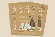 Wellness Spa Treatment Flyer, a Flyer Template by Gumico Studio. (Thumbnail 2 of 3)