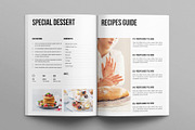 Minimal Cookbook Recipes Book, a Brochure Template by E-Type (Thumbnail 6 of 7)