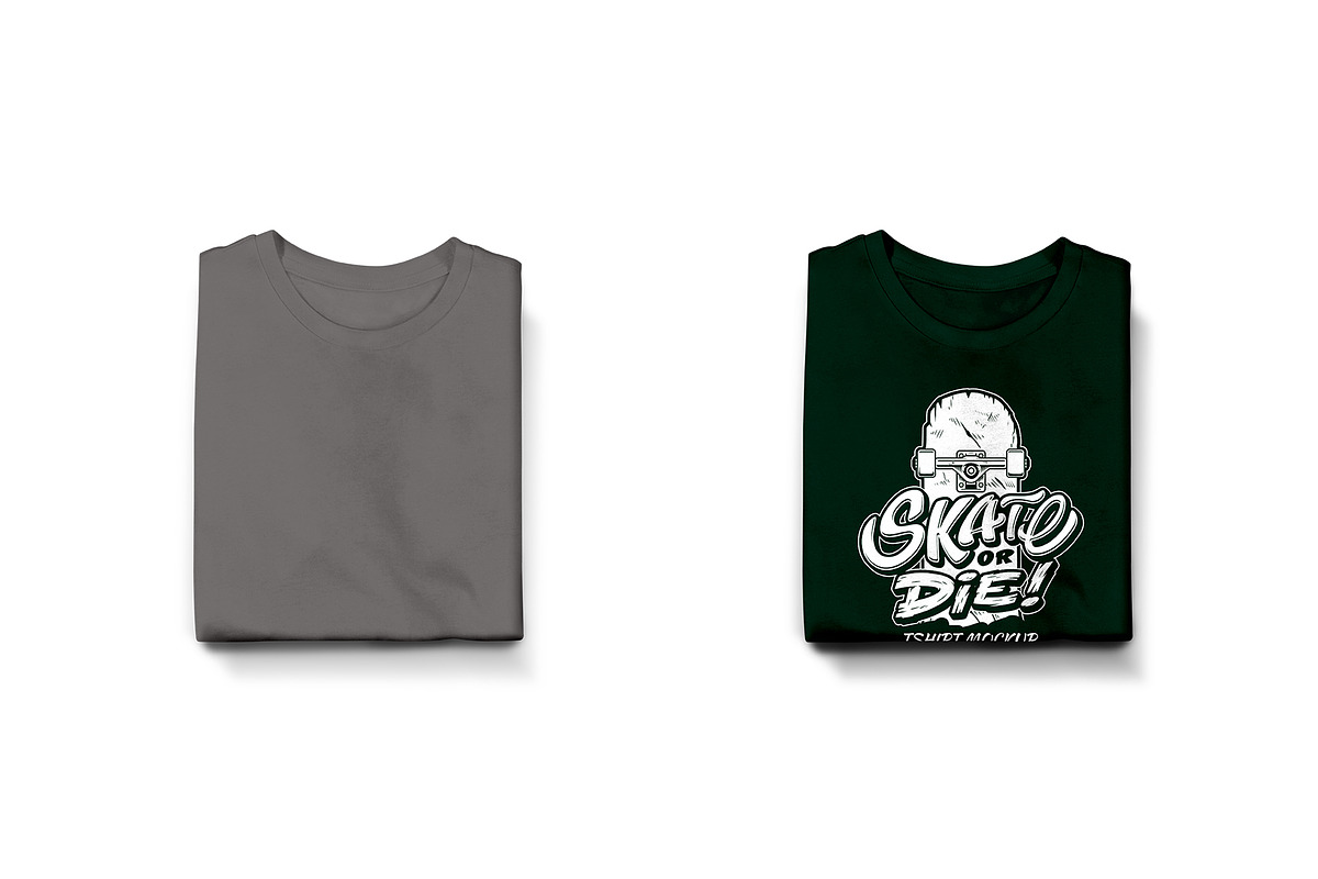 Folded T-Shirt Mockup, a Shirt Mockup by Designbuys (Photo 3 of 3)