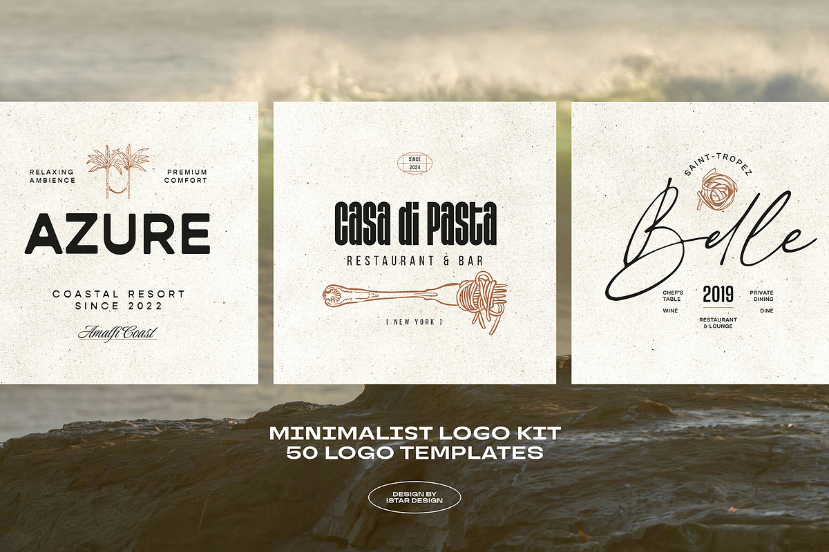 Minimalist Logo Templates, a Branding & Logo Template by iStar Design (Photo 1 of 19)