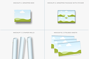 Gift Wrap Mockup Set for Canva, a Mockup by Mockup Scene (Thumbnail 5 of 20)