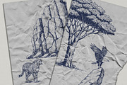 Wild Wonders: Safari Illustrations, an Animal Illustration by elliazidi.designs (Thumbnail 9 of 9)