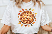 Watercolor Burgundy Autumn Clipart, an Illustration by Libby Wishes (Thumbnail 8 of 9)