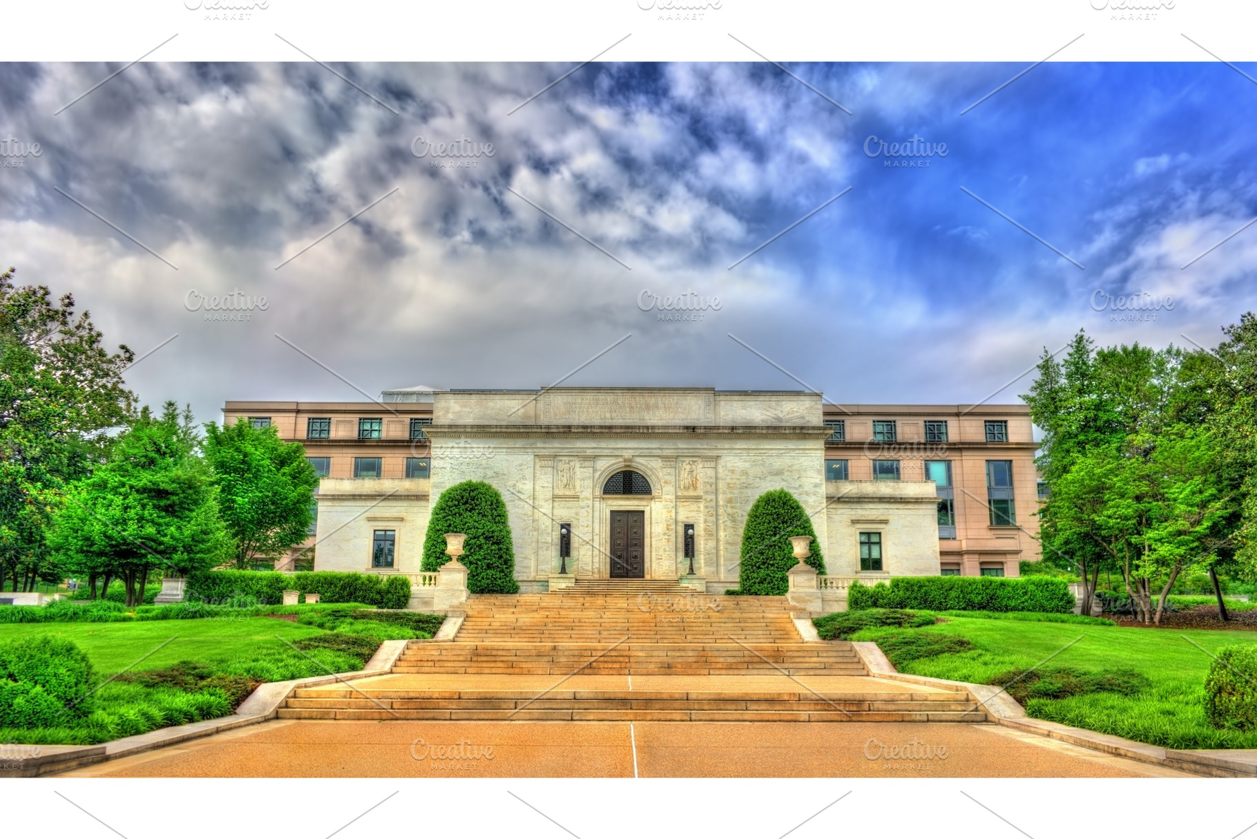 The American Institute of Pharmacy Building in Washington, D.C., an Architecture Photo by Leonid Andronov