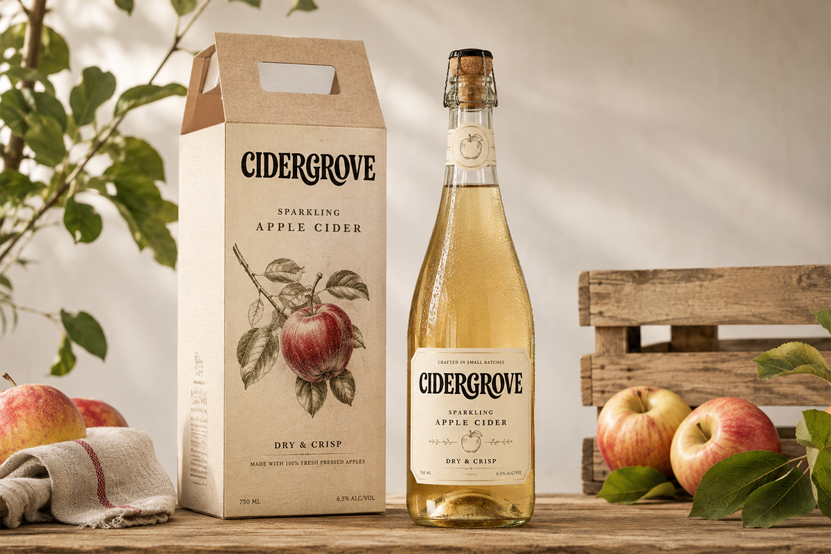 Cidergrove - Rustic Vintage Font, a Serif Font by overlaytemplates (Photo 2 of 5)