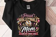 Volleyball Mom PNG, Game Day shirt, a Graphic by Vector Portal (Thumbnail 6 of 7)