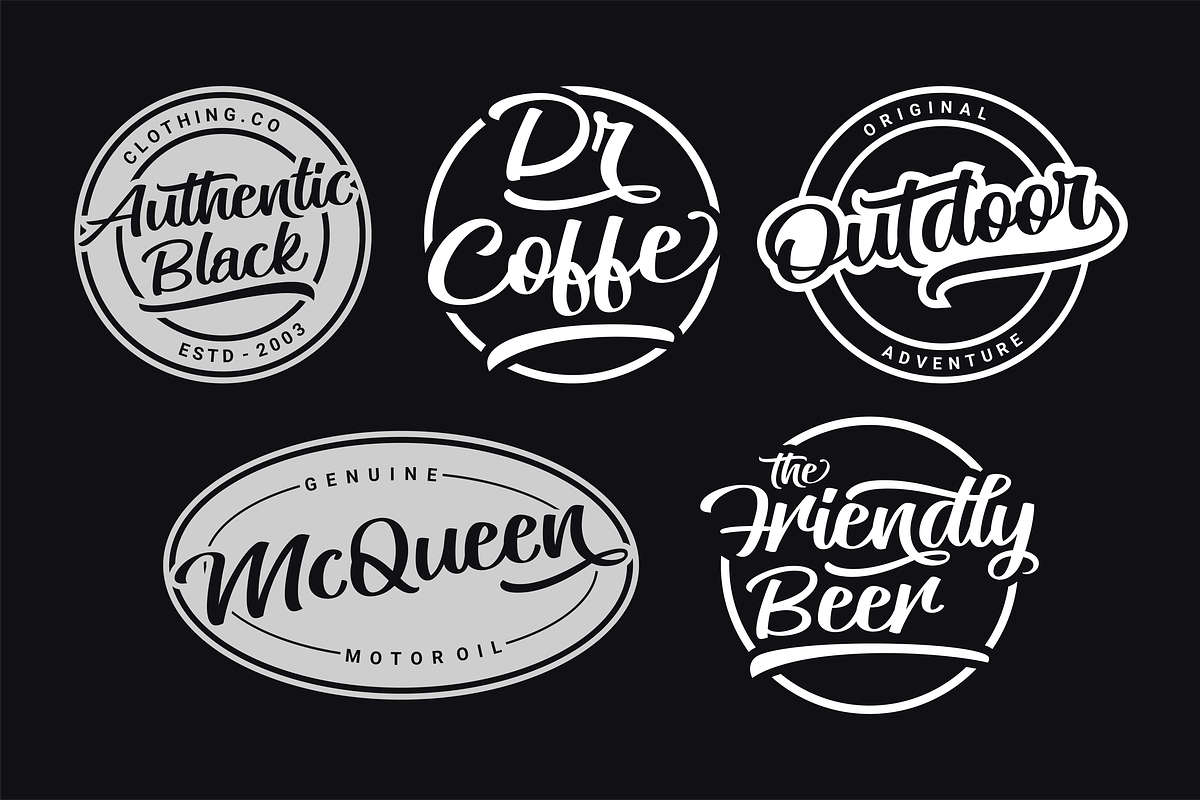Mateo Script Fonts preview 5