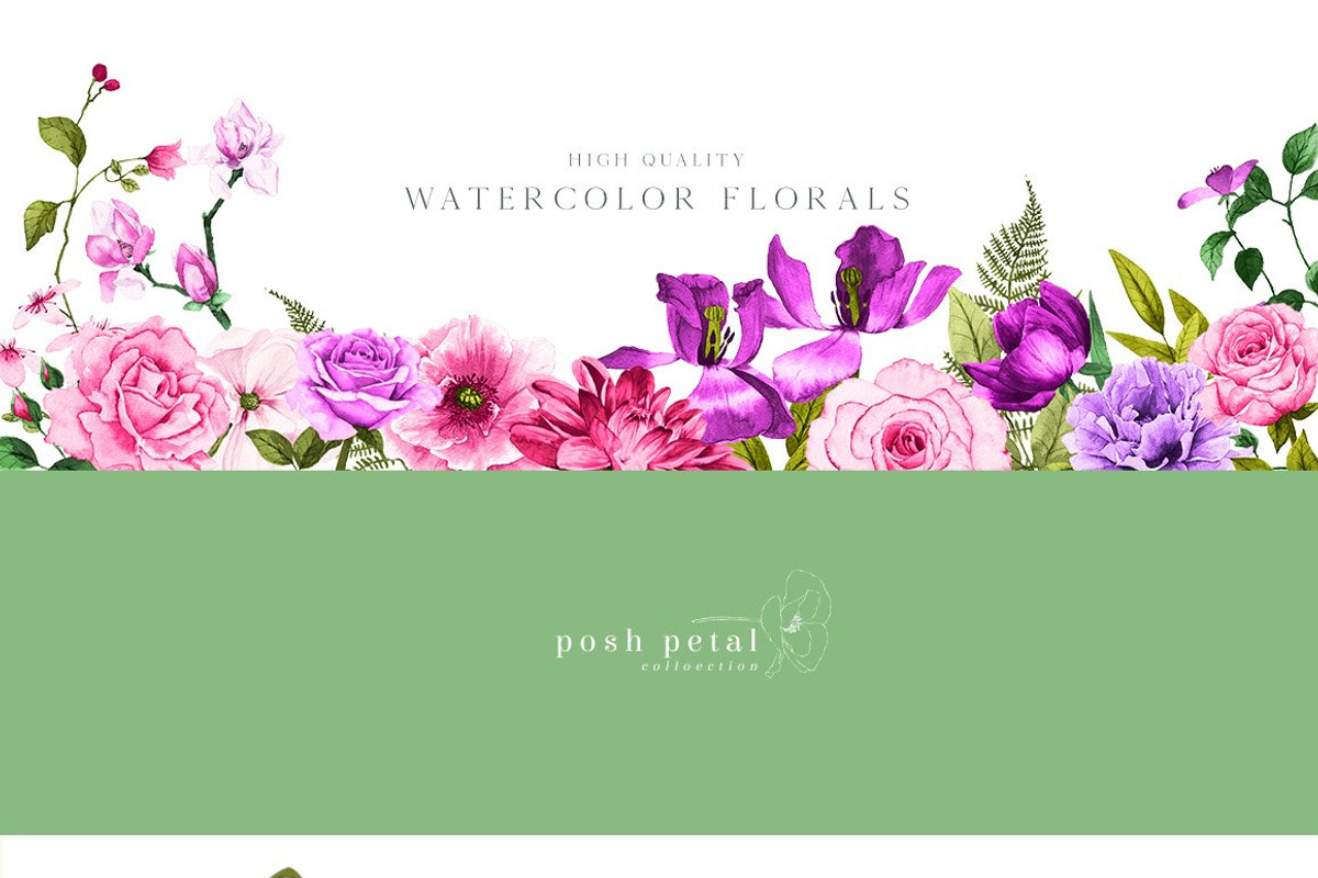 Ultimate Flower & Leaf Collection, an Object Graphic by Pretty Little Lines (Photo 21 of 47)