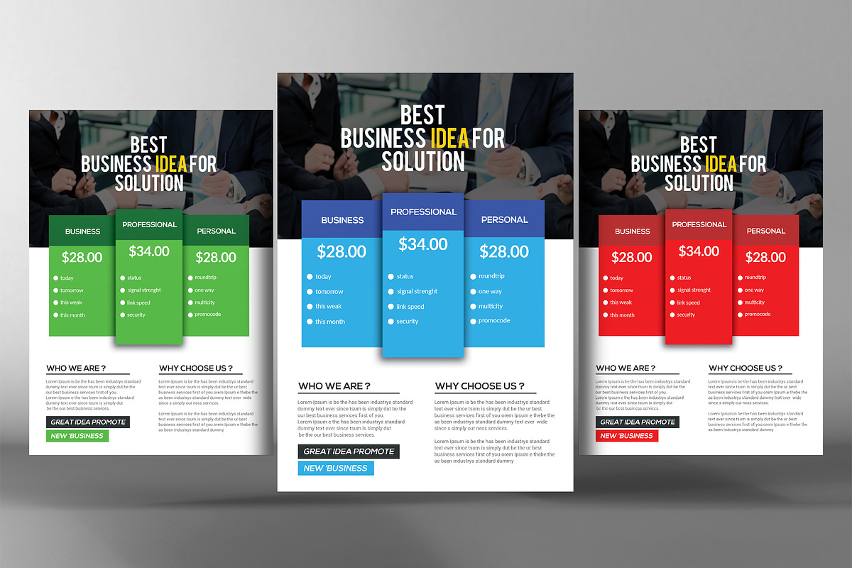 Best Corporate Business Idea Flyer, a Marketing Template by graphicforest (Photo 1 of 3)