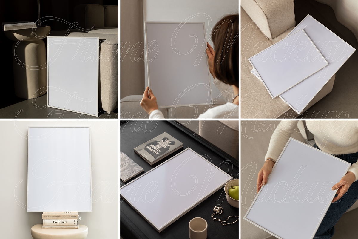 Poster Mockup SET 6PSD, 300 DPI, a Product Mockup by SigaSigaMockup (Photo 2 of 4)