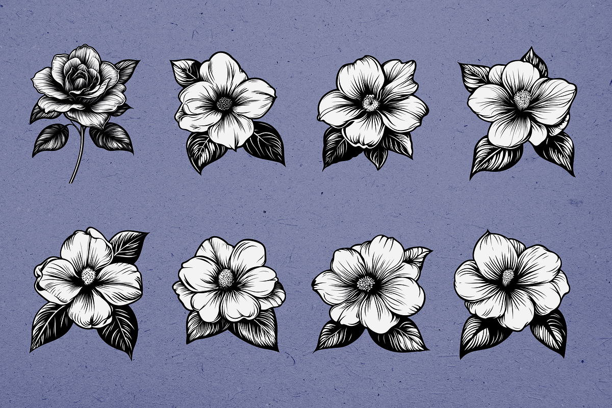 38 Classic Flower Illustration, a Decorative Illustration by Alternate Studio (Photo 4 of 6)