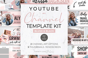 Youtube Channel Kit For Canva