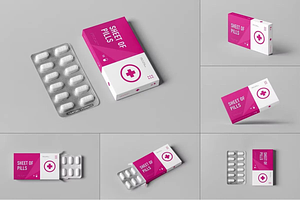 Pills Box Mock-up