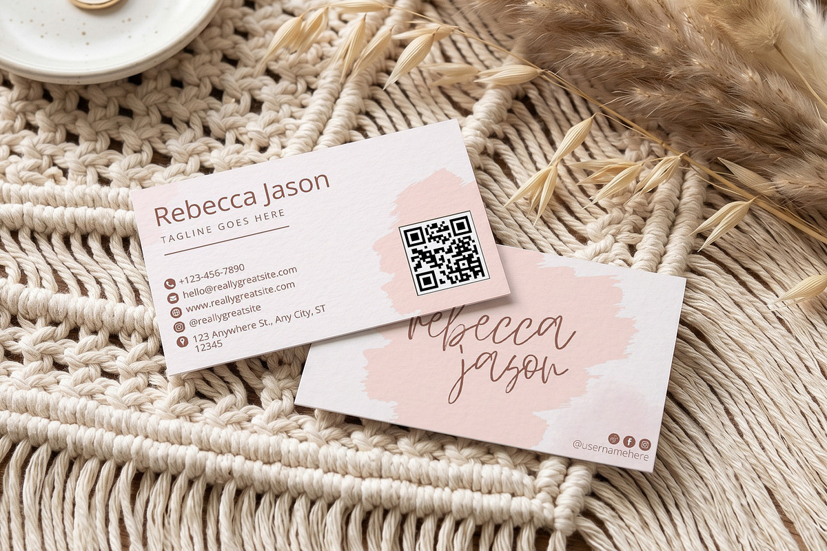 Modern Business Card Canva Template, a Business Card Template by Arslan (Photo 2 of 6)