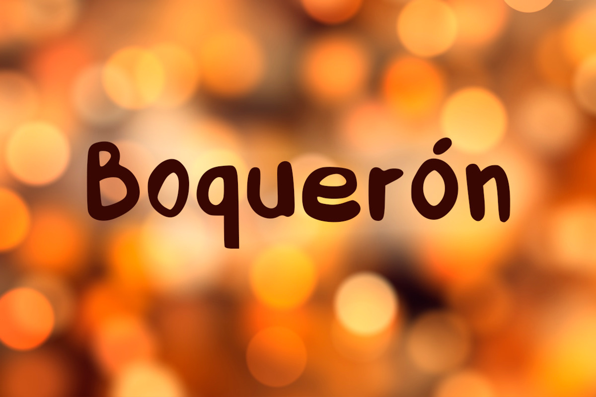 Boquerón, a Handwritten Font by Carolina Valtuille