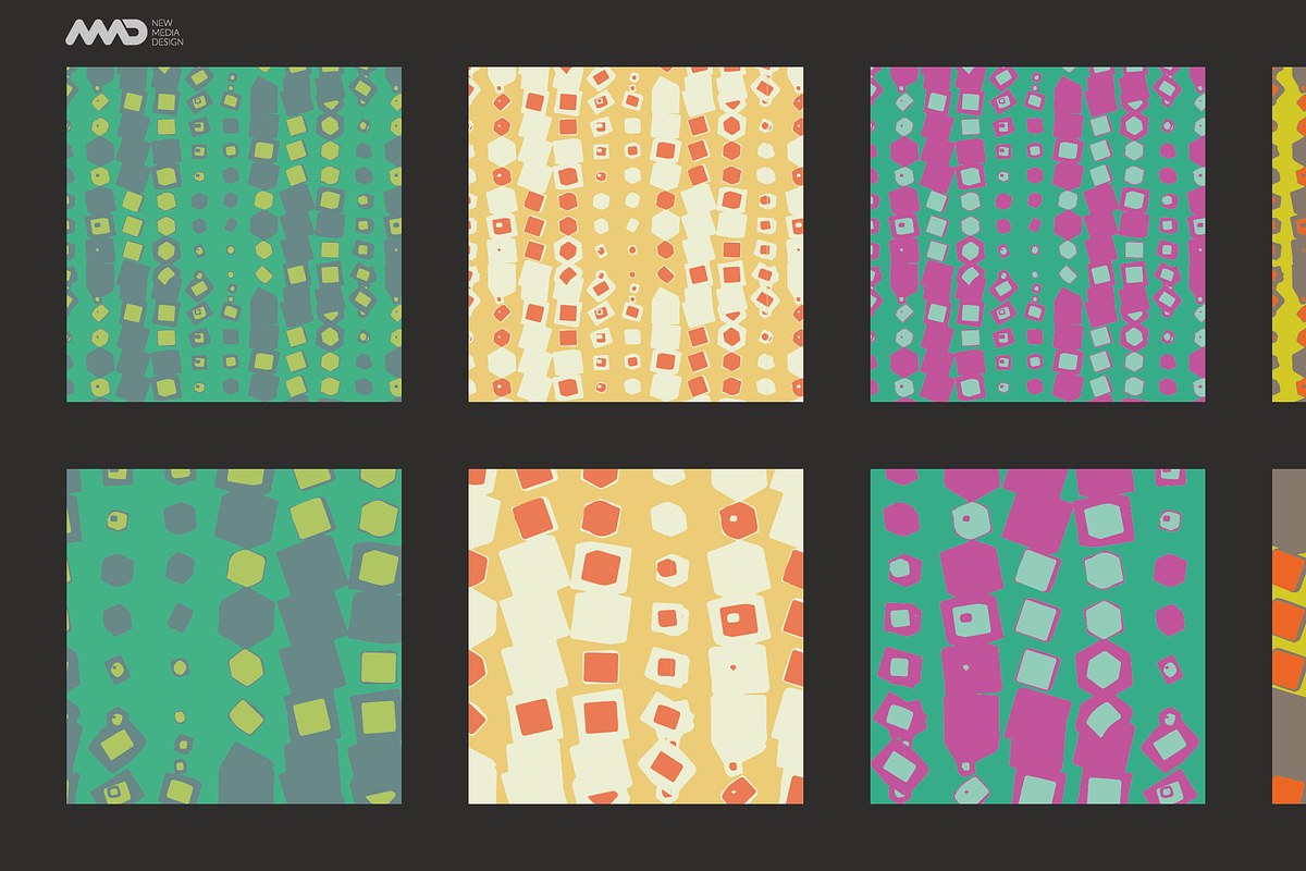 NMD - COLORFUL#01 Vector pattern, a Pattern Graphic by New-Media-Design (Photo 4 of 13)