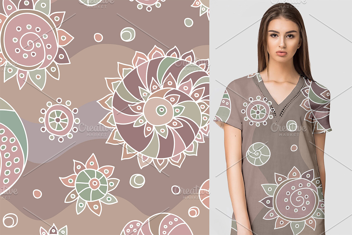 Ocean life | patterns, a Pattern Graphic by Retro Graphic Box (Photo 3 of 8)