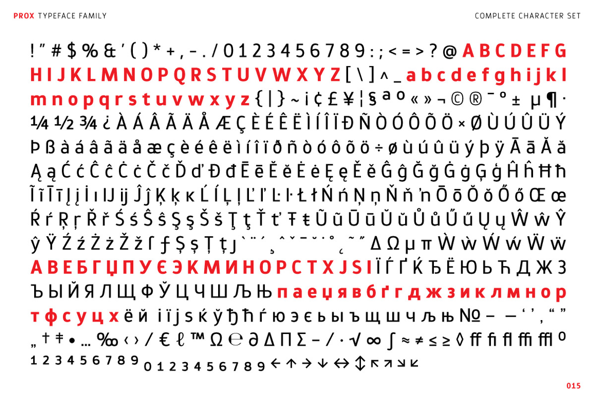 Prox, a Sans Serif Font by Typogama (Photo 15 of 15)