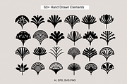 Scallop Motifs and Patterns, a Decorative Illustration by Sweet Fig (Thumbnail 3 of 15)