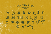 Aqunite Vintage Typeface, a Font by 24Design Studios (Thumbnail 7 of 7)