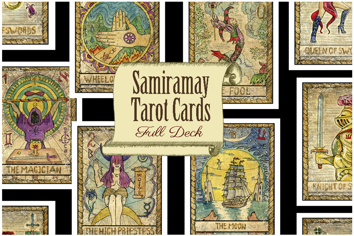 Samiramay Tarot Digital Deck, a Decorative Illustration by Samiramay (Photo 1 of 9)