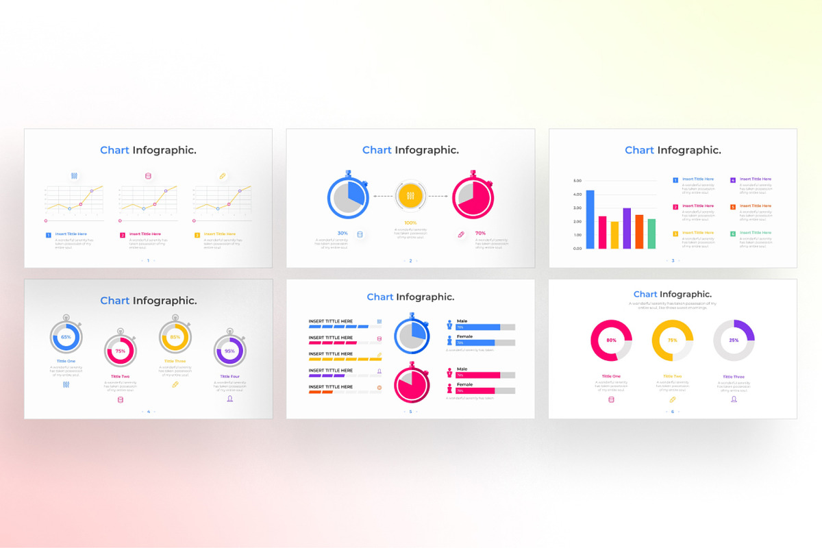 Chart PowerPoint - Infographic Template