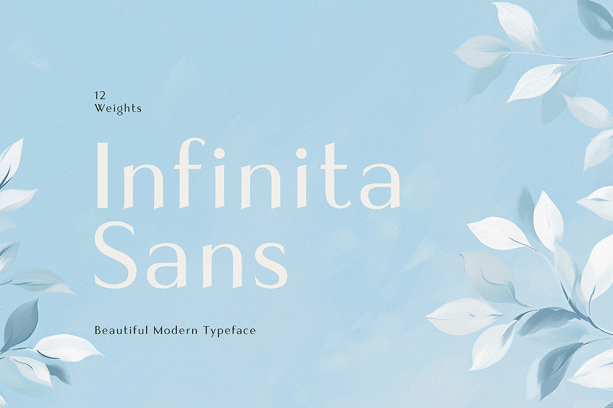 Infinita Sans - Elegant Typeface, a Sans Serif Font by HipFonts (Photo 1 of 10)