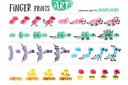 Finger prints ART (part 3), an Animal Illustration by Alena Razumova (Thumbnail 4 of 12)