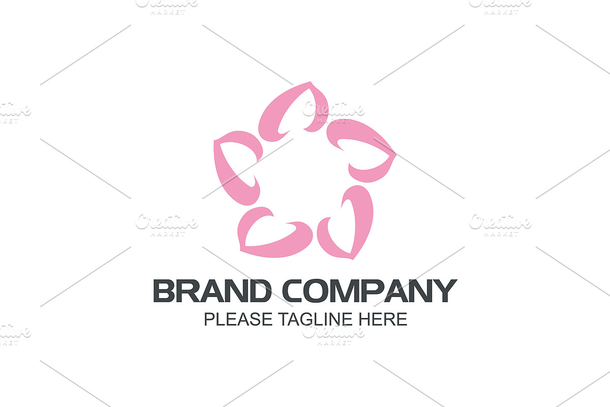 20 Logo Flower Templates Bundle, a Branding & Logo Template by Friendesigns (Photo 3 of 21)