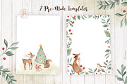 Winter Woodland, an Animal Illustration by Flora+Bear (Thumbnail 4 of 6)