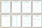 Printable Life Planner Template, a Stationery Template by Design House (Thumbnail 5 of 9)