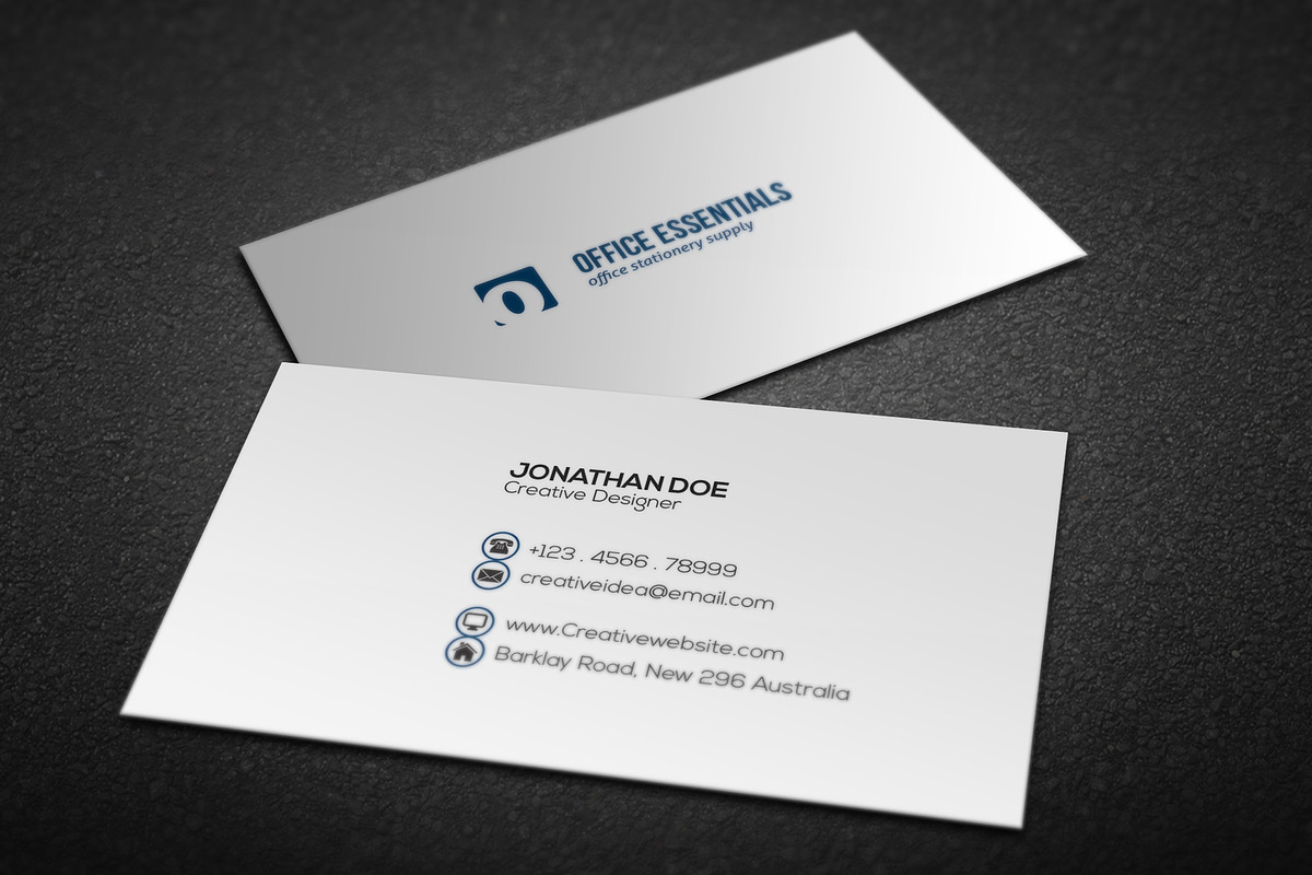 Business Card, a Business Card Template by Genereux Art (Photo 3 of 3)