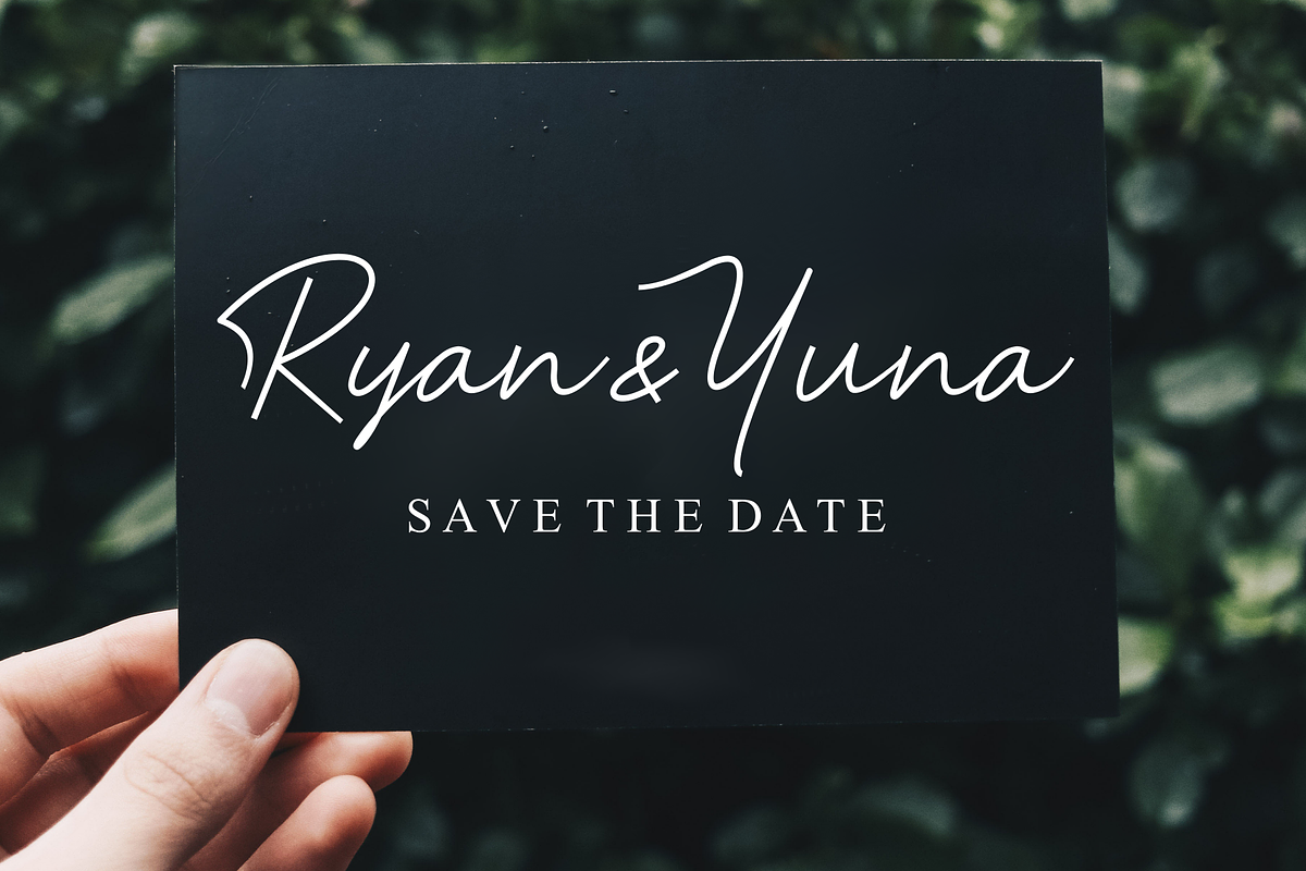 Authencya | Signature Font, a Script Font by windestrian (Photo 4 of 5)