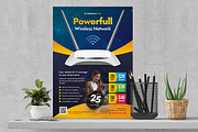Internet Provider Flyer Template, a Flyer Template by Boostock (Thumbnail 3 of 4)