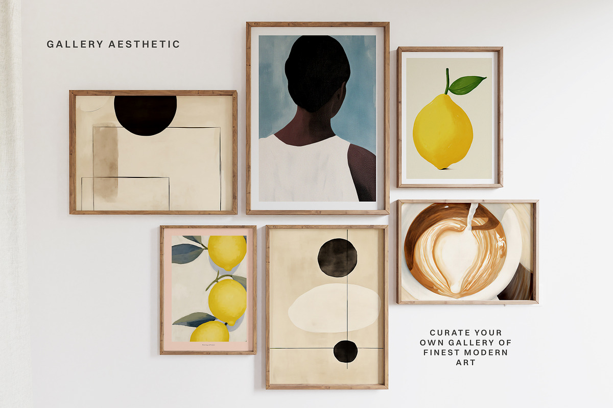 Modern Eclectic Prints & Poster, a Background Graphic by Laras Wonderland (Photo 9 of 9)