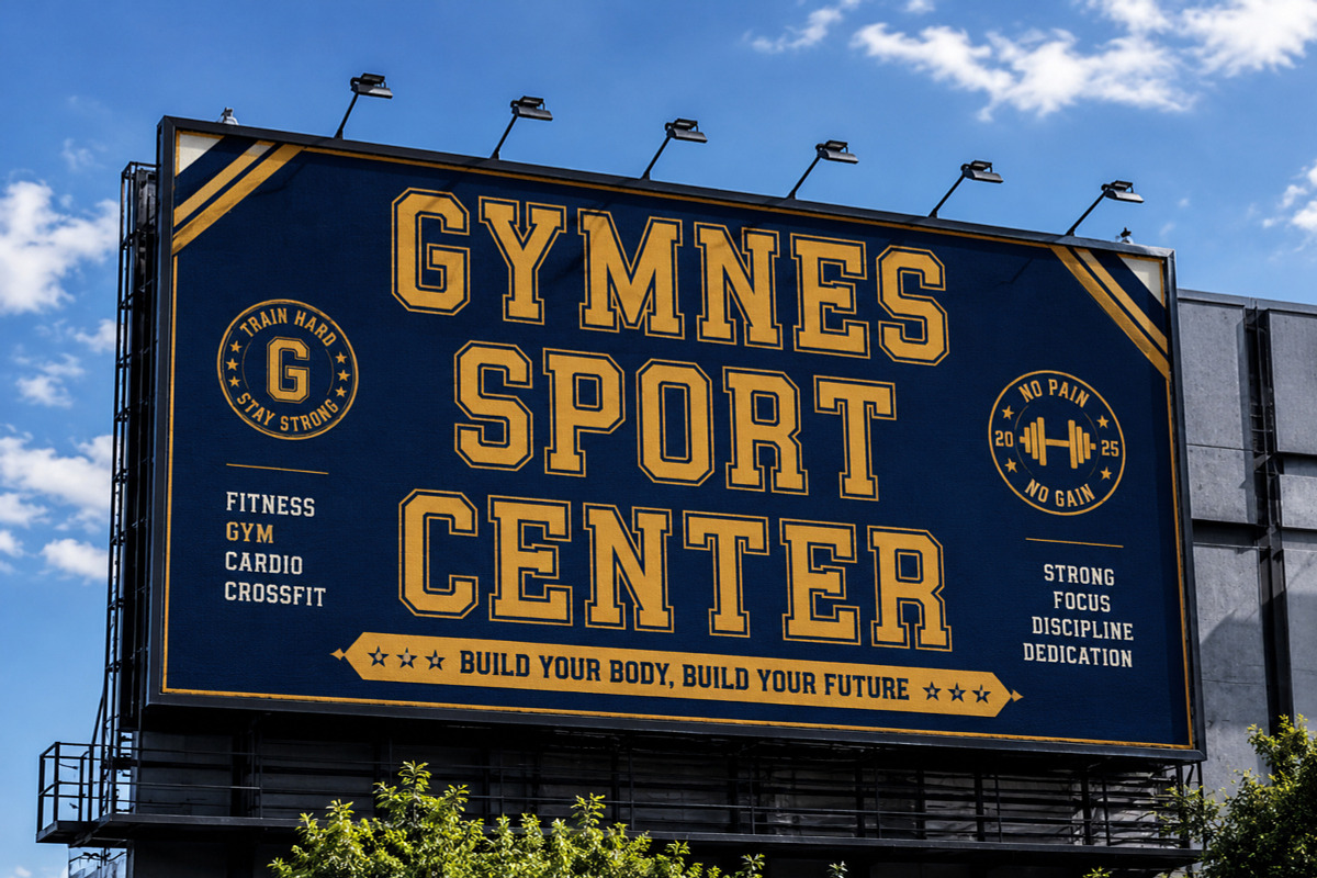 Aesthetic Jersey – Bold College Font, a Slab Serif Font by Limited.studio (Photo 3 of 6)